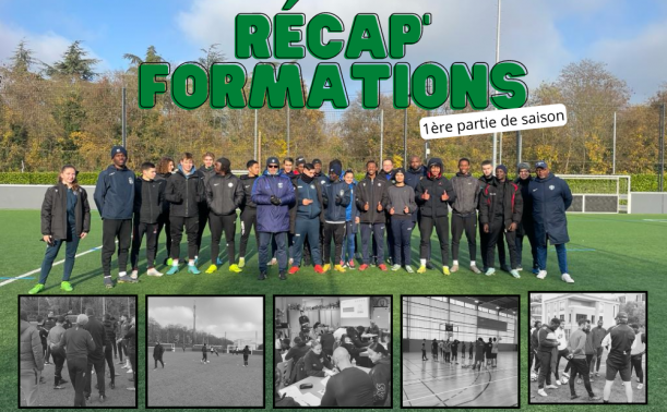 [ Récap’ Formations 👨‍🏫 ] – DISTRICT DU VAL-DE-MARNE DE FOOTBALL